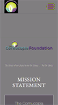 Mobile Screenshot of cornucopiafoundation.net